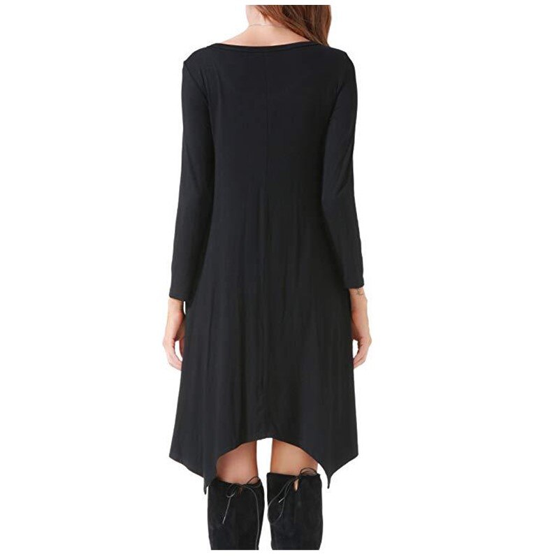 Women's Loose Style Cotton Dress