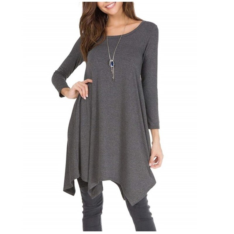 Women's Loose Style Cotton Dress